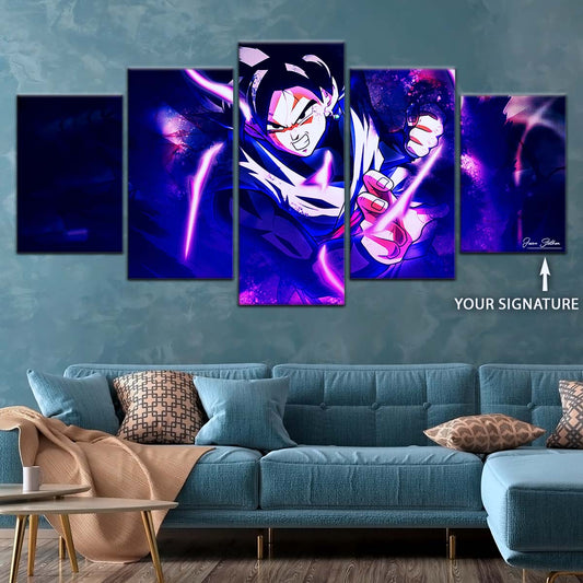 Dragon Ball Wall Art - DR5003 - Black Goku - Dragon Ball Super - Dragon Ball Poster - Dragon Ball Canvas