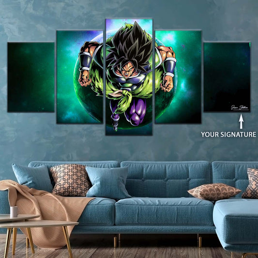 Dragon Ball Wall Art - DR5015 - Broly Ozaru - Dragon Ball Super - Dragon Ball Poster - Dragon Ball Canvas