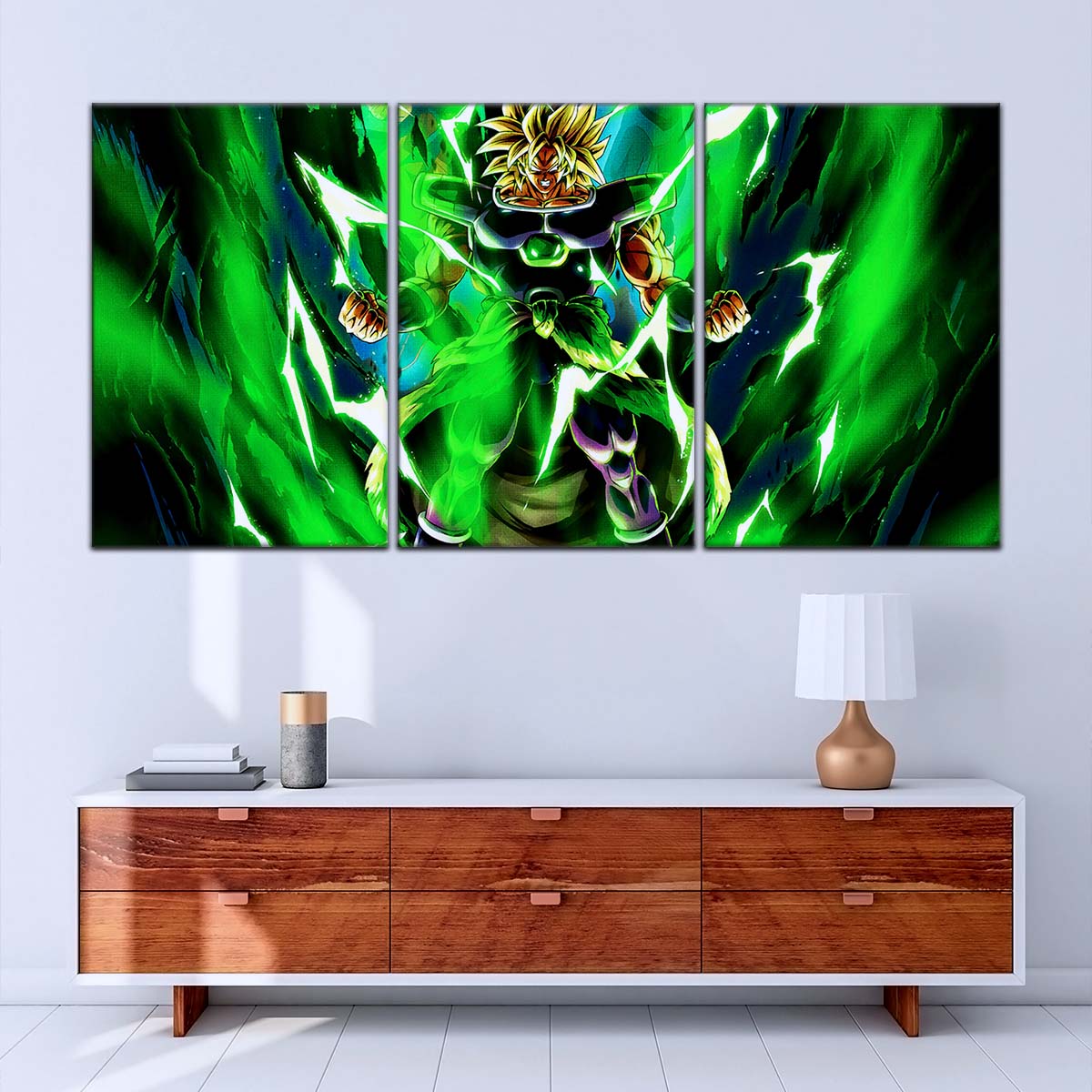 Dragon Ball Wall Art - DR5021 - Broly Unleashed - Dragon Ball Super - Dragon Ball Poster - Dragon Ball Canvas