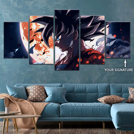 Dragon Ball Wall Art - DR5025 - Epic Goku - Dragon Ball Z - DBZ - Dragon Ball Poster - Dragon Ball Canvas