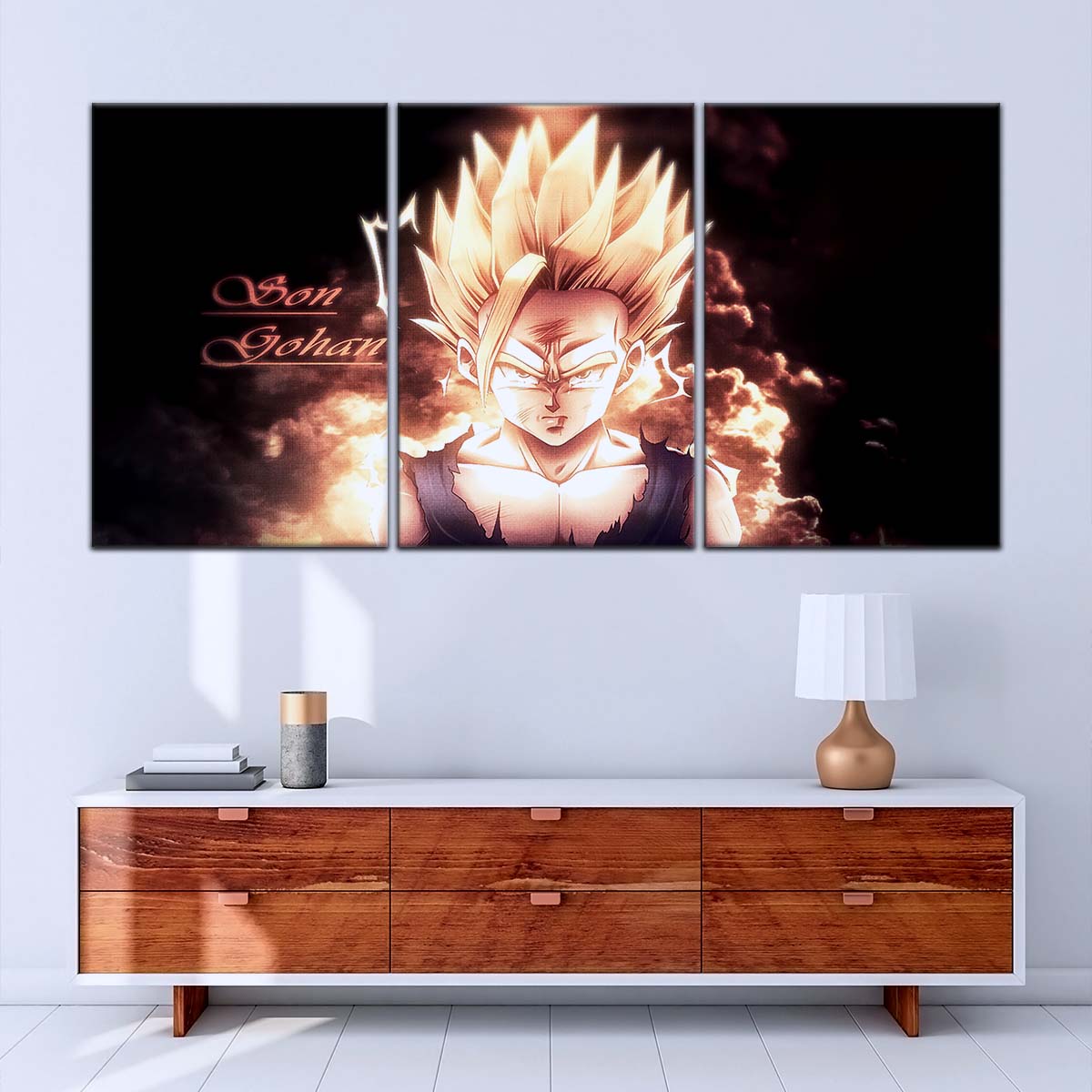 Dragon Ball Wall Art - DR5032 - Gohan - Super Saiyan - Dragon Ball Z - Dragon Ball Poster - Dragon Ball Canvas