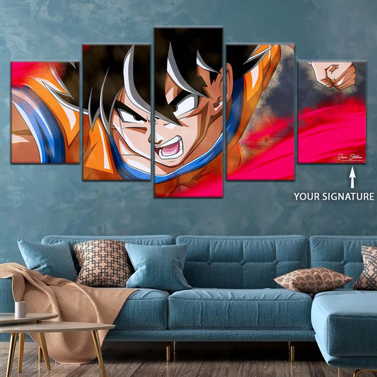 Dragon Ball Wall Art - DR5036 - Goku - Power Unleashed - Dragon Ball Super - Dragon Ball Poster - Dragon Ball Canvas
