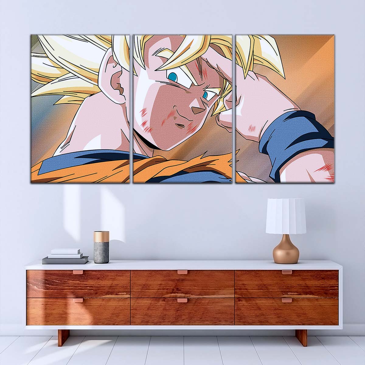 Dragon Ball Wall Art - DR5041 - Goku - Super Saiyan - Dragon Ball Z - Dragon Ball Poster - Dragon Ball Canvas