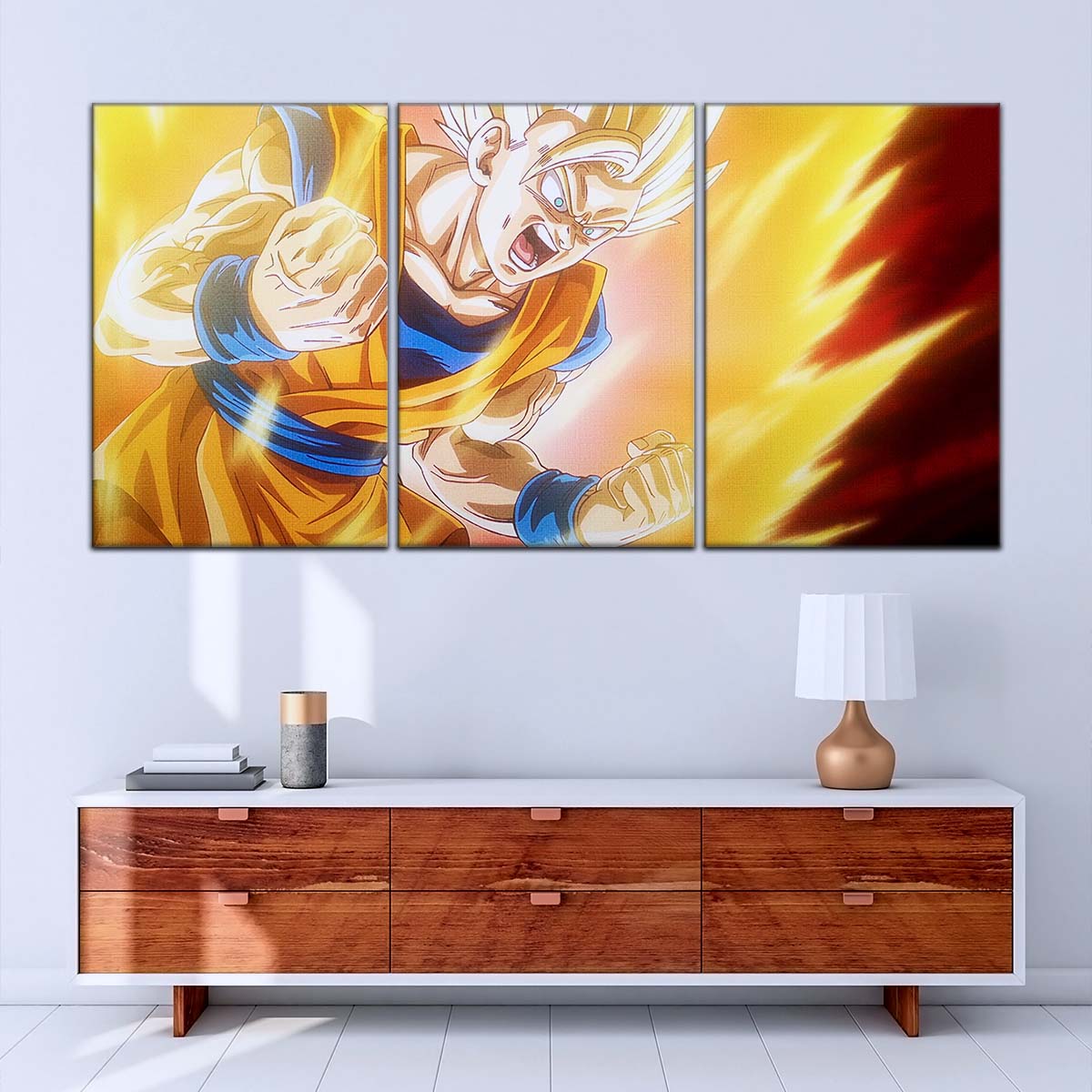 Dragon Ball Wall Art - DR5043 - Goku - Super Saiyan 2 - Dragon Ball DAIMA - Dragon Ball Poster - Dragon Ball Canvas
