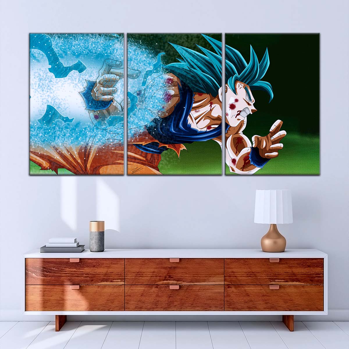 Dragon Ball Wall Art - DR5047 - Goku - Super Saiyan Blue - Dragon Ball Super - Dragon Ball Poster - Dragon Ball Canvas