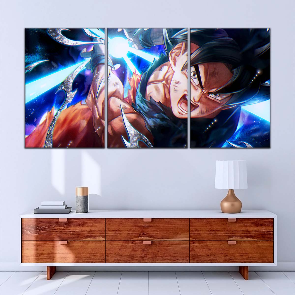 Dragon Ball Wall Art - DR5097 - Mastered Ultra Instinct Goku - Dragon Ball Super - Dragon Ball Poster - Dragon Ball Canvas