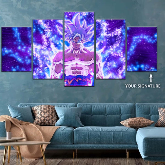 Dragon Ball Wall Art - DR5098 - Mastered Ultra Instinct Goku - Dragon Ball Super - Dragon Ball Poster - Dragon Ball Canvas