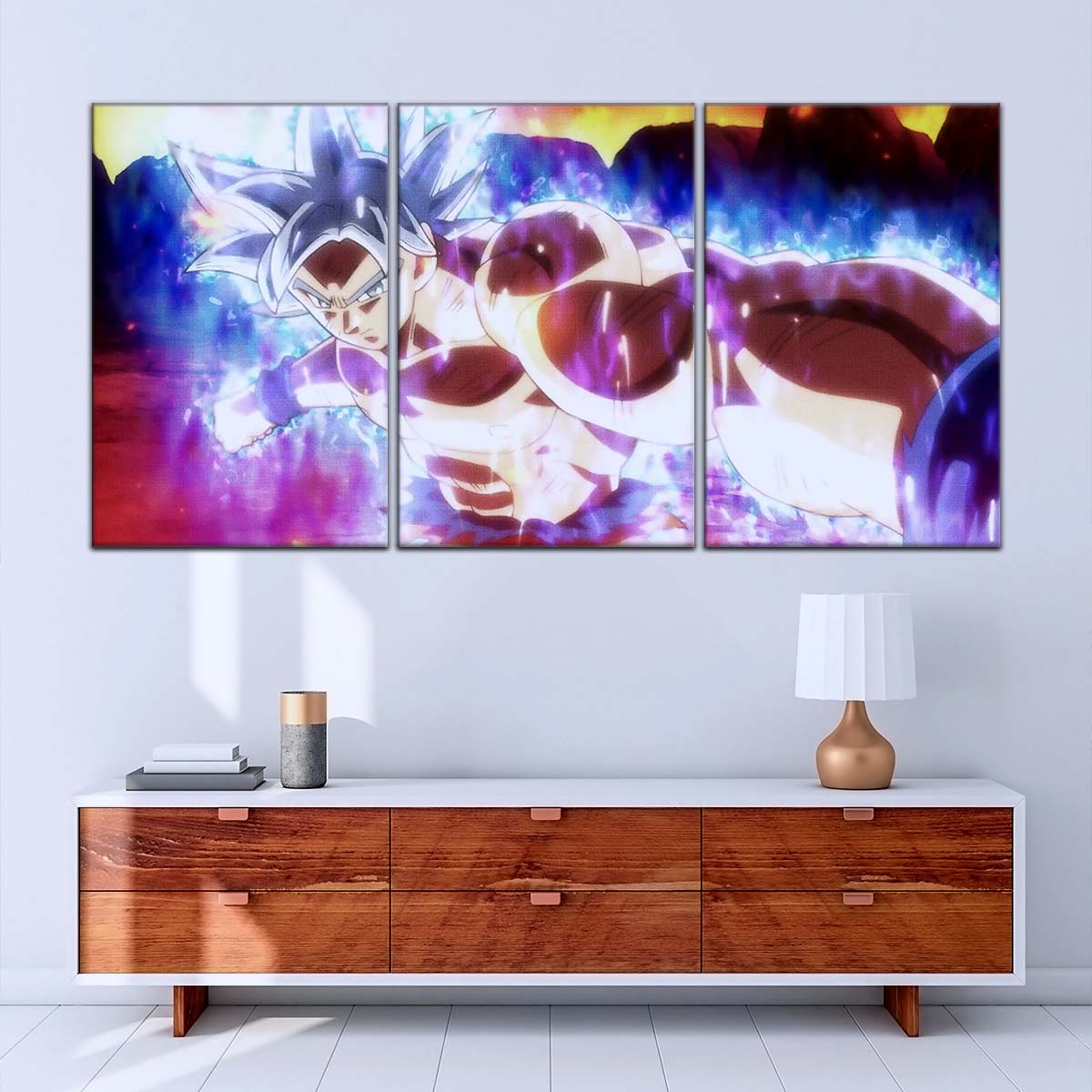 Dragon Ball Wall Art - DR5100 - Mastered Ultra Instinct Goku - Dragon Ball Super - Dragon Ball Poster - Dragon Ball Canvas