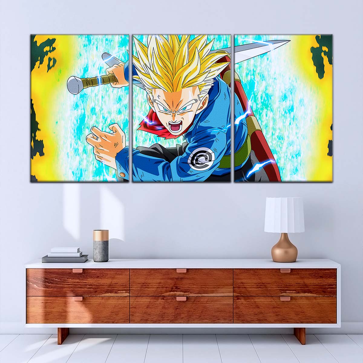 Dragon Ball Wall Art - DR5106 - Trunks - Super Saiyan - Dragon Ball Super - Dragon Ball Poster - Dragon Ball Canvas