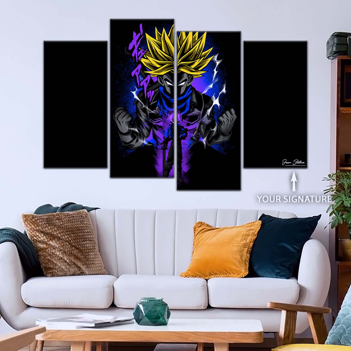 Dragon Ball Wall Art - DR5108 - Trunks Unleashed Epic - Dragon Ball Z - Dragon Ball Poster - Dragon Ball Canvas