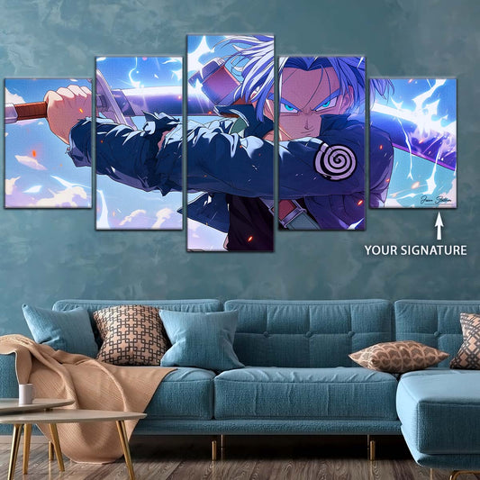 Dragon Ball Wall Art - DR5109 - Trunks' Lightning Fury - Dragon Ball Z - Dragon Ball Poster - Dragon Ball Canvas