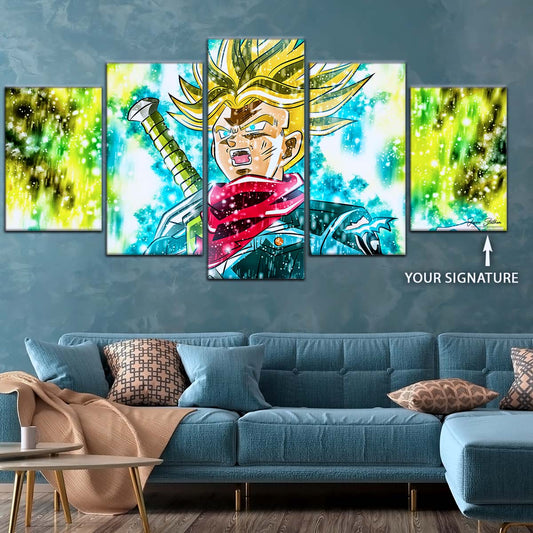 Dragon Ball Wall Art - DR5110 - Trunks' Power Unleashed - Dragon Ball Super - Dragon Ball Poster - Dragon Ball Canvas