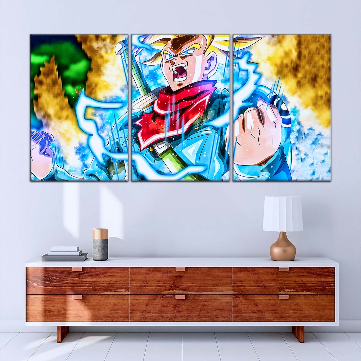 Dragon Ball Wall Art - DR5111 - Trunks' Power Unleashed - Dragon Ball Super - Dragon Ball Poster - Dragon Ball Canvas