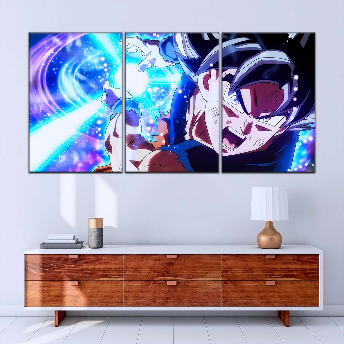 Dragon Ball Wall Art - DR5113 - Ultra Instinct Goku - Dragon Ball Super - Dragon Ball Poster - Dragon Ball Canvas