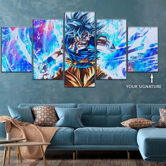 Dragon Ball Wall Art - DR5114 - Ultra Instinct Goku - Dragon Ball Super - Dragon Ball Poster - Dragon Ball Canvas