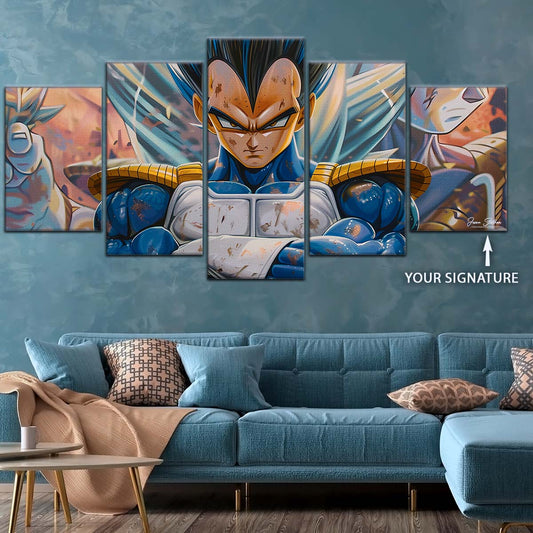 Dragon Ball Wall Art - DR5116 - Vegeta - Dragon Ball Z - Dragon Ball Poster - Dragon Ball Canvas