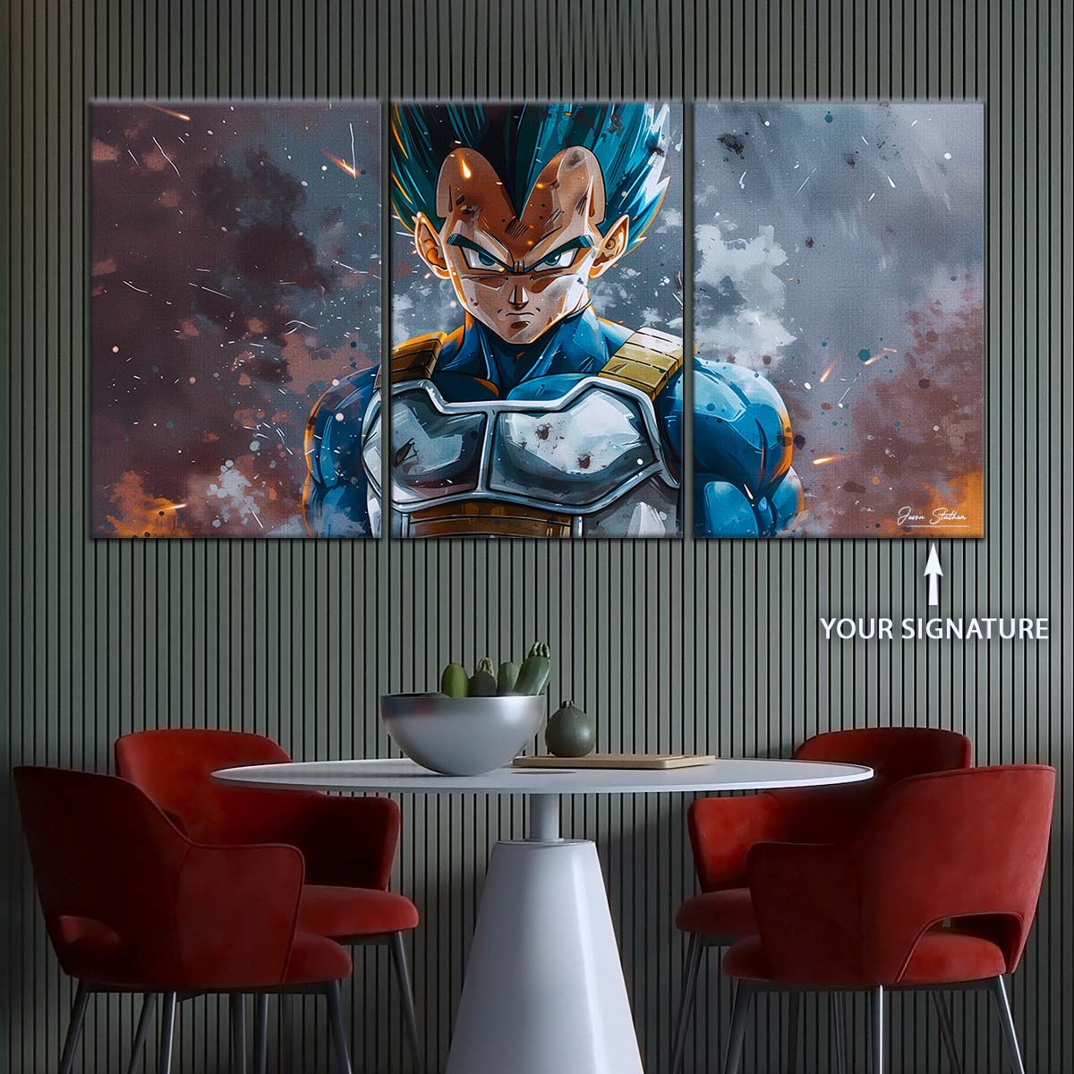 Dragon Ball Wall Art - DR5120 - Vegeta - Super Saiyan Blue - Dragon Ball Super - Dragon Ball Poster - Dragon Ball Canvas