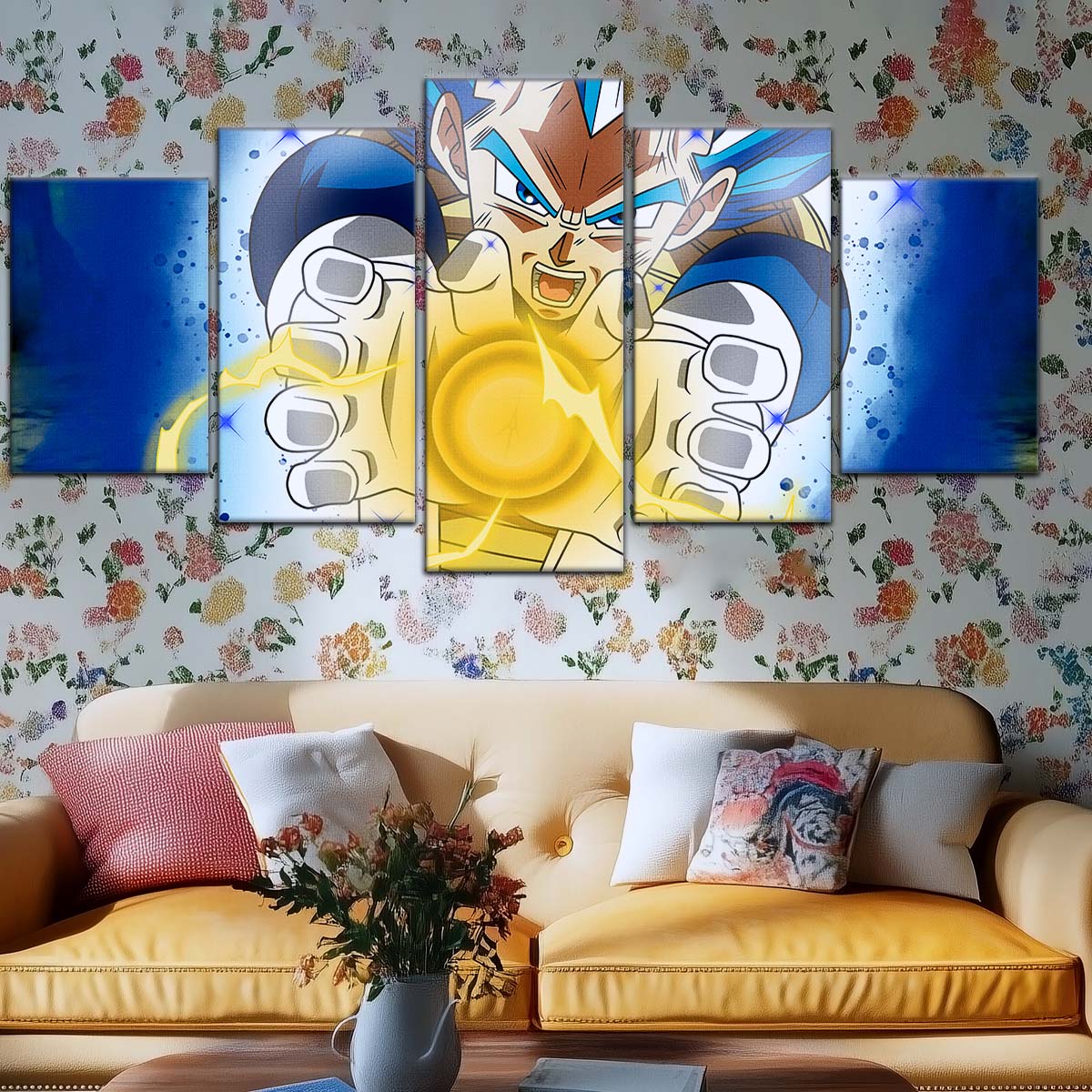 Dragon Ball Wall Art - DR5121 - Vegeta - Super Saiyan Blue - Dragon Ball Super - Dragon Ball Poster - Dragon Ball Canvas