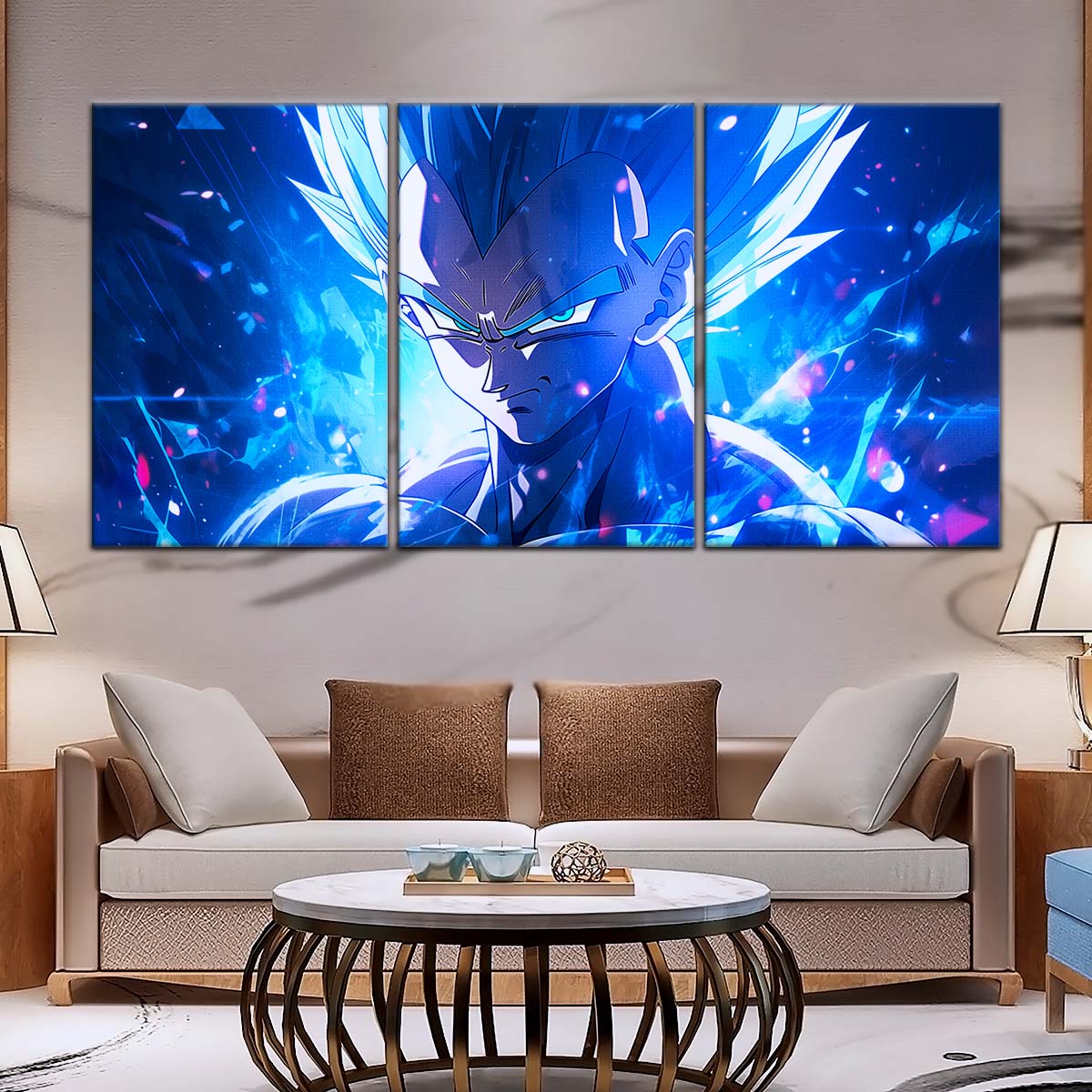 Dragon Ball Wall Art - DR5122 - Vegeta - Super Saiyan Blue - Dragon Ball Super - Dragon Ball Poster - Dragon Ball Canvas