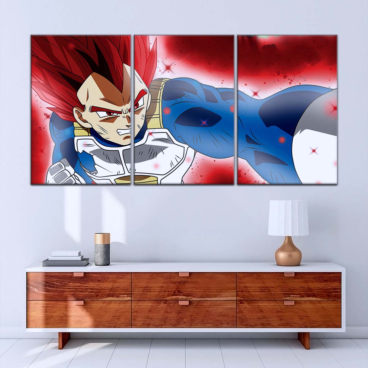 Dragon Ball Wall Art - DR5125 - Vegeta Power Surge - Dragon Ball Super - Dragon Ball Poster - Dragon Ball Canvas