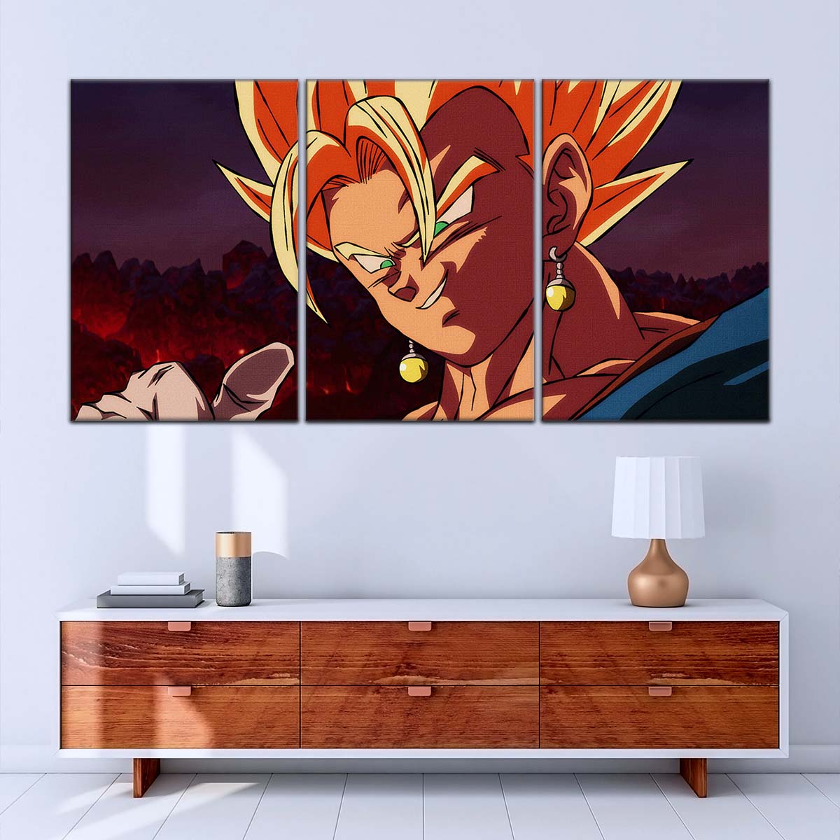 Dragon Ball Wall Art - DR5130 - Vegito - Super Saiyan - Dragon Ball Super - Dragon Ball Poster - Dragon Ball Canvas