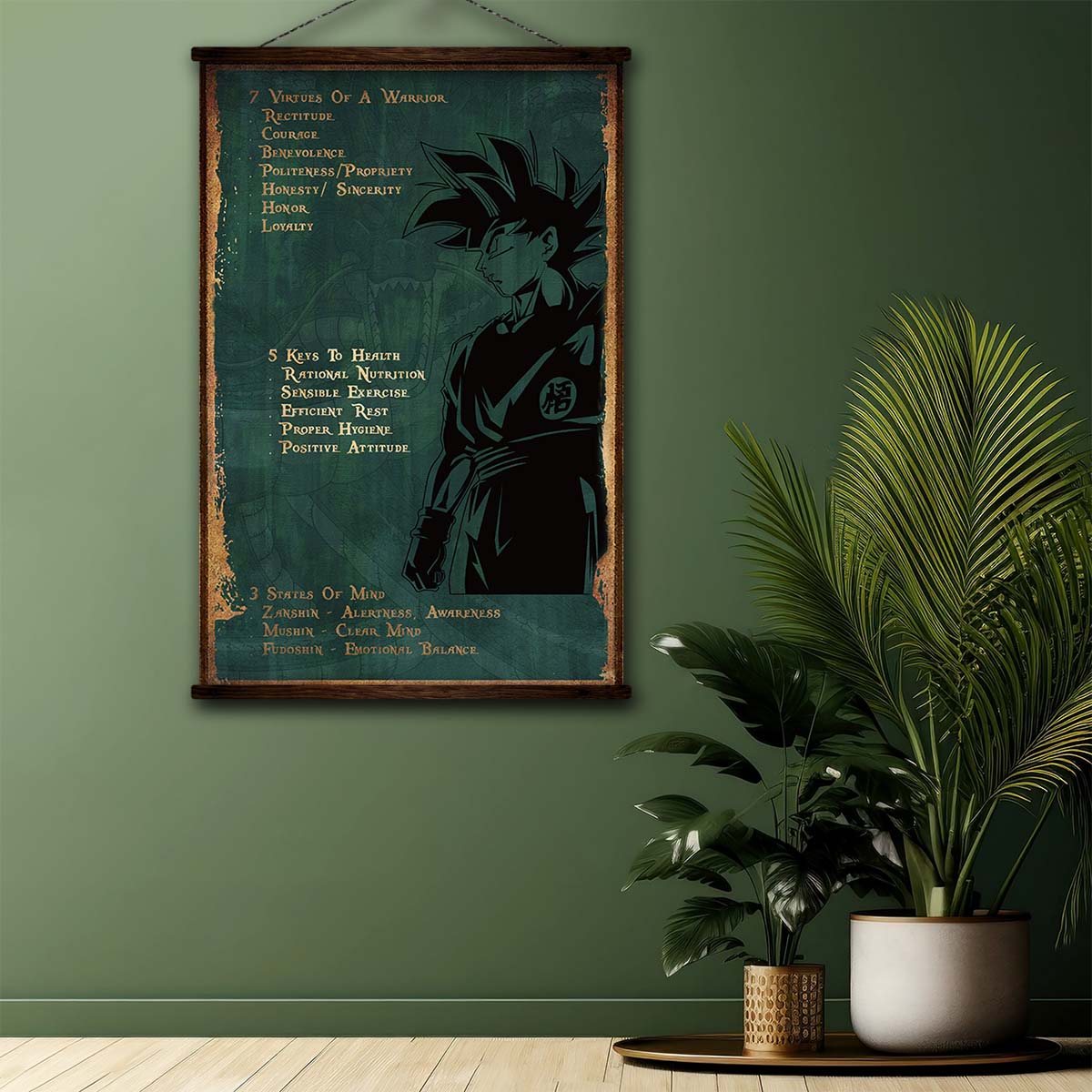 Dragon Ball Wall Art - Dragon Ball Poster - Dragon Ball Canvas - 7 5 3 Code - Goku - DR060 - Vertical Poster - Vertical Canvas