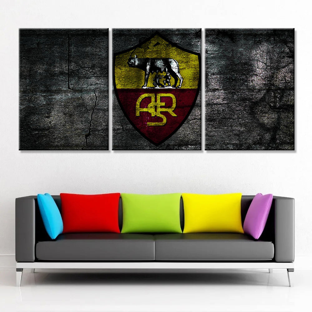 Football Wall Art - FB5026 - Serie A - AS Roma - ASM - Football Poster - Football Canvas
