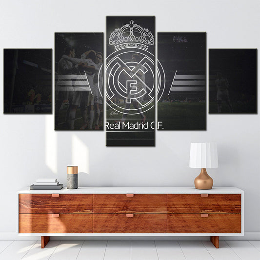 Football Wall Art - FB5023 - Real Madrid C.F - Football Poster - Football Canvas