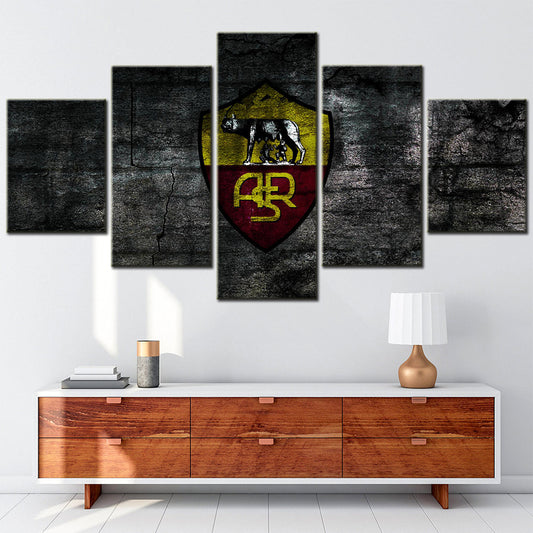 Football Wall Art - FB5026 - Serie A - AS Roma - ASM - Football Poster - Football Canvas
