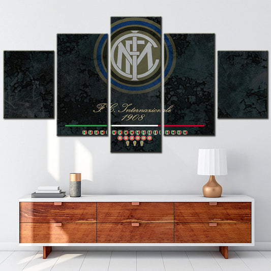Football Wall Art - FB5027 - Serie A - Inter Milan - Football Poster - Football Canvas