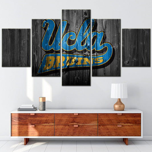 Football Team - 5 Pieces Wall Art - FT5007 - UCLA Bruins football - Football Team Poster - Football Team Canvas