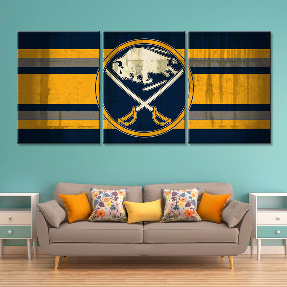 Ice Hockey Team Wall Art - IH5011 - Buffalo Sabres - Ice Hockey Team Poster - Ice Hockey Team Canvas