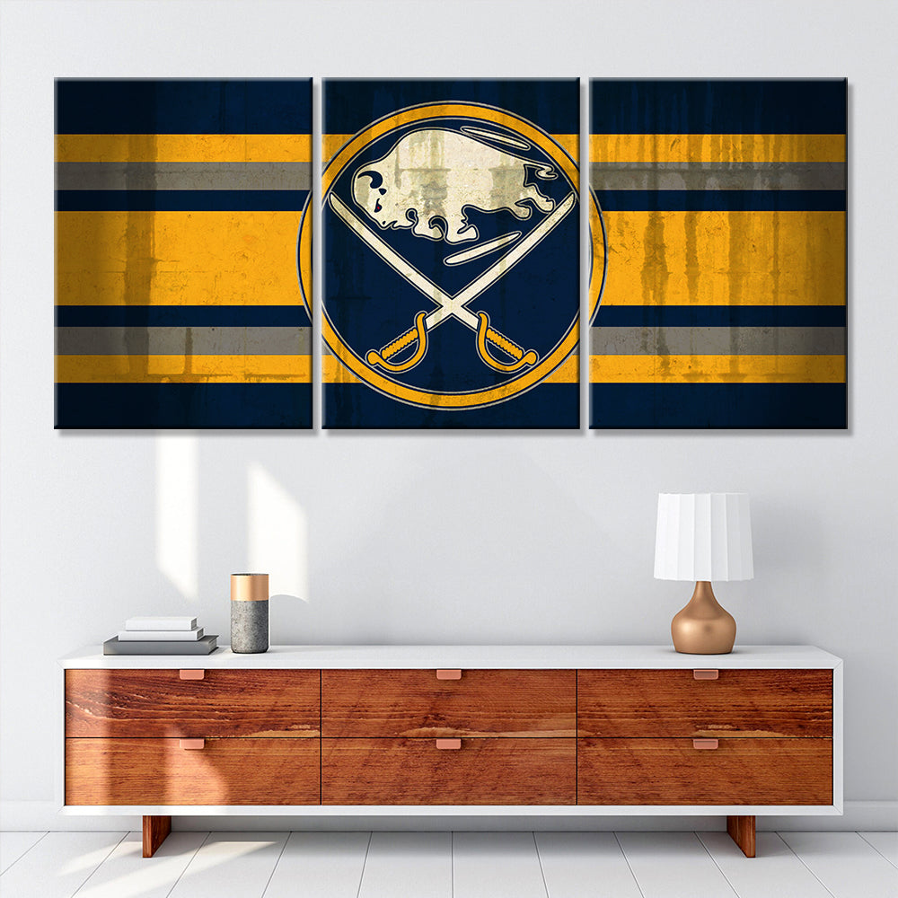 Ice Hockey Team Wall Art - IH5011 - Buffalo Sabres - Ice Hockey Team Poster - Ice Hockey Team Canvas