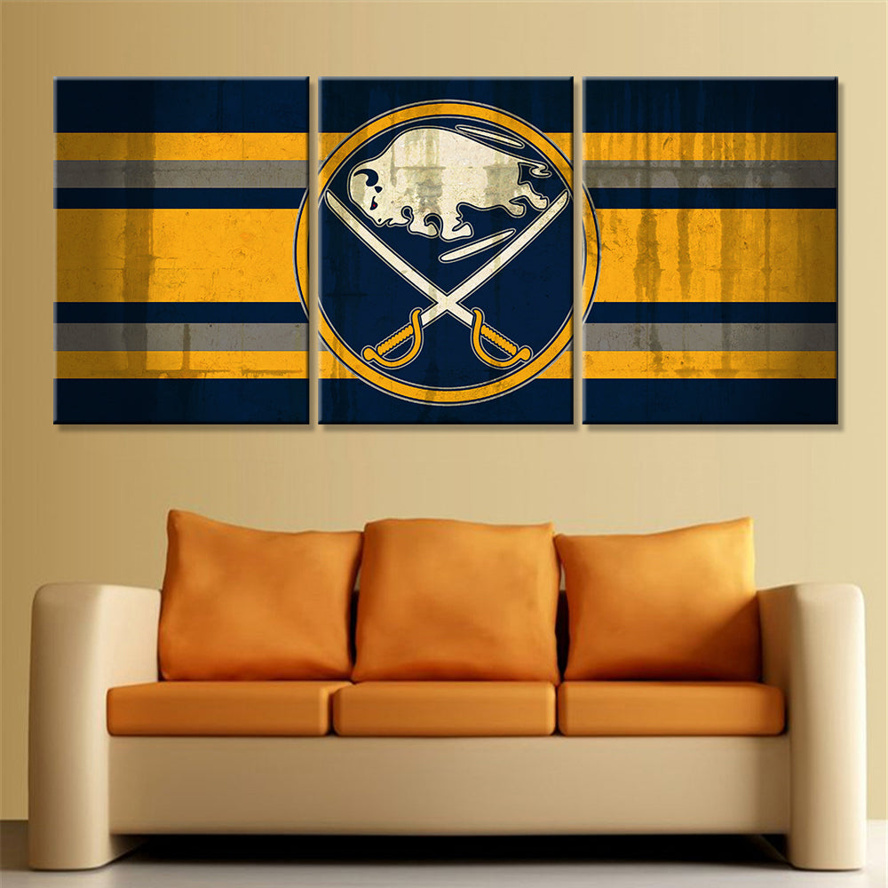 Ice Hockey Team Wall Art - IH5011 - Buffalo Sabres - Ice Hockey Team Poster - Ice Hockey Team Canvas
