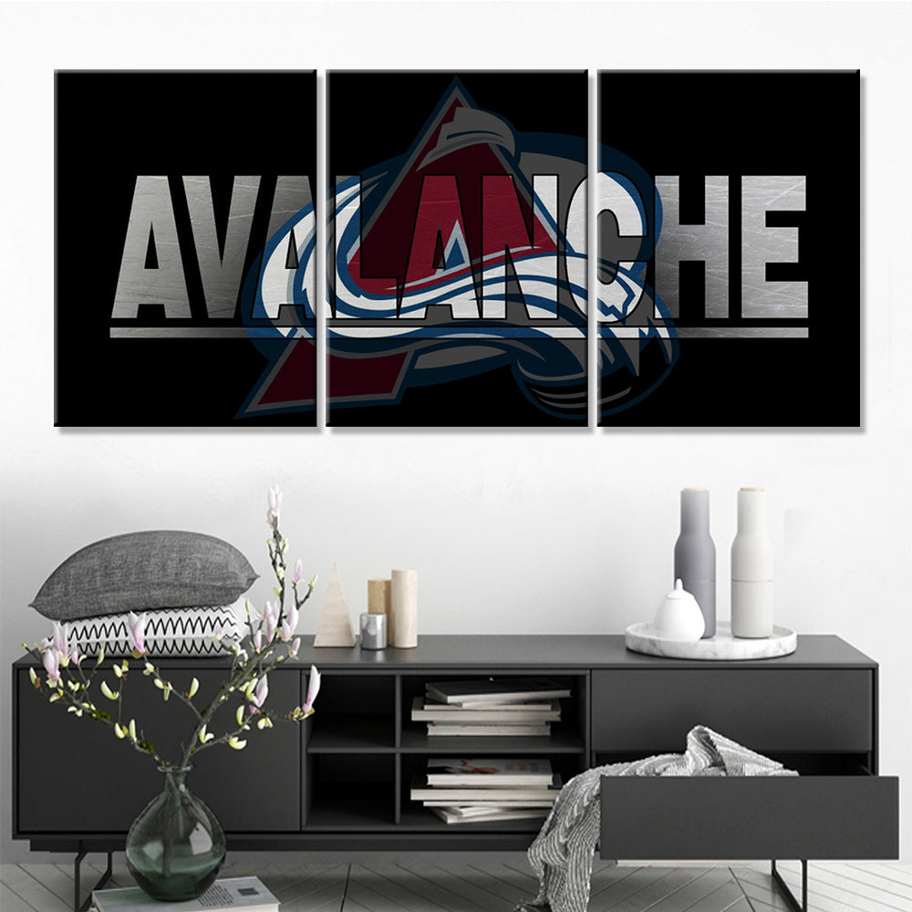 Ice Hockey Team Wall Art - IH5013 - Colorado Avalanche - Ice Hockey Team Poster - Ice Hockey Team Canvas