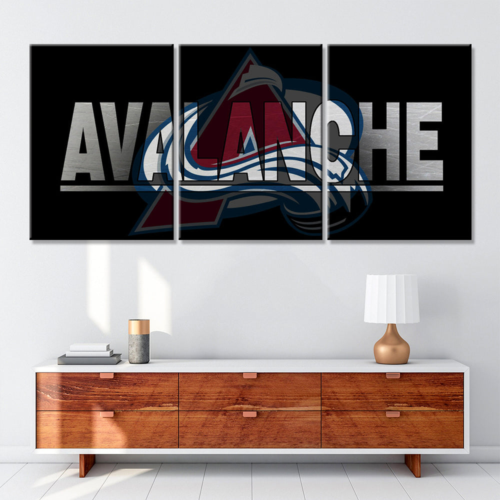 Ice Hockey Team Wall Art - IH5013 - Colorado Avalanche - Ice Hockey Team Poster - Ice Hockey Team Canvas