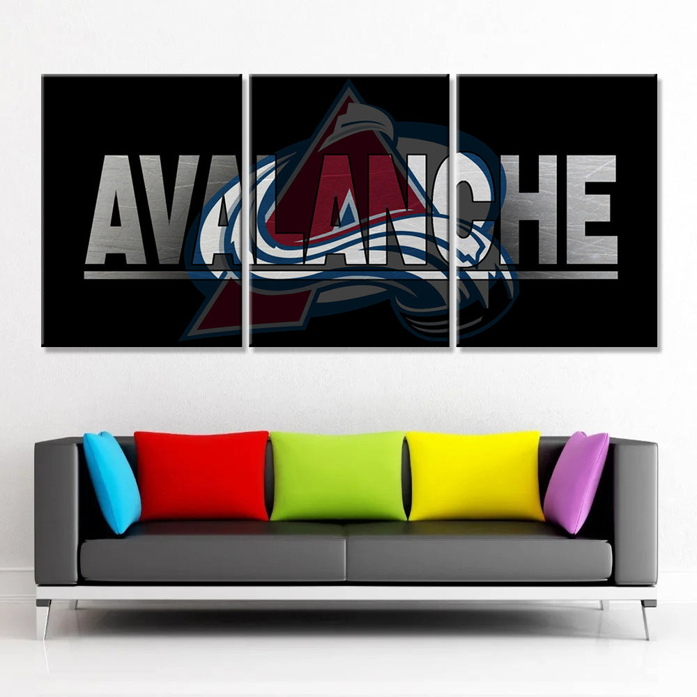 Ice Hockey Team Wall Art - IH5013 - Colorado Avalanche - Ice Hockey Team Poster - Ice Hockey Team Canvas
