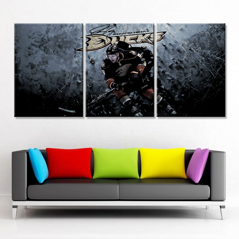Ice Hockey Team Wall Art - IH5015 - Anaheim Ducks - Cam Fowler - Ice Hockey Team Poster - Ice Hockey Team Canvas