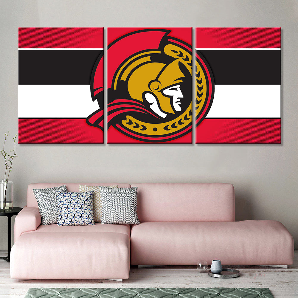 Ice Hockey Team Wall Art - IH5020 - Ottawa Senators - Ice Hockey Team Poster - Ice Hockey Team Canvas
