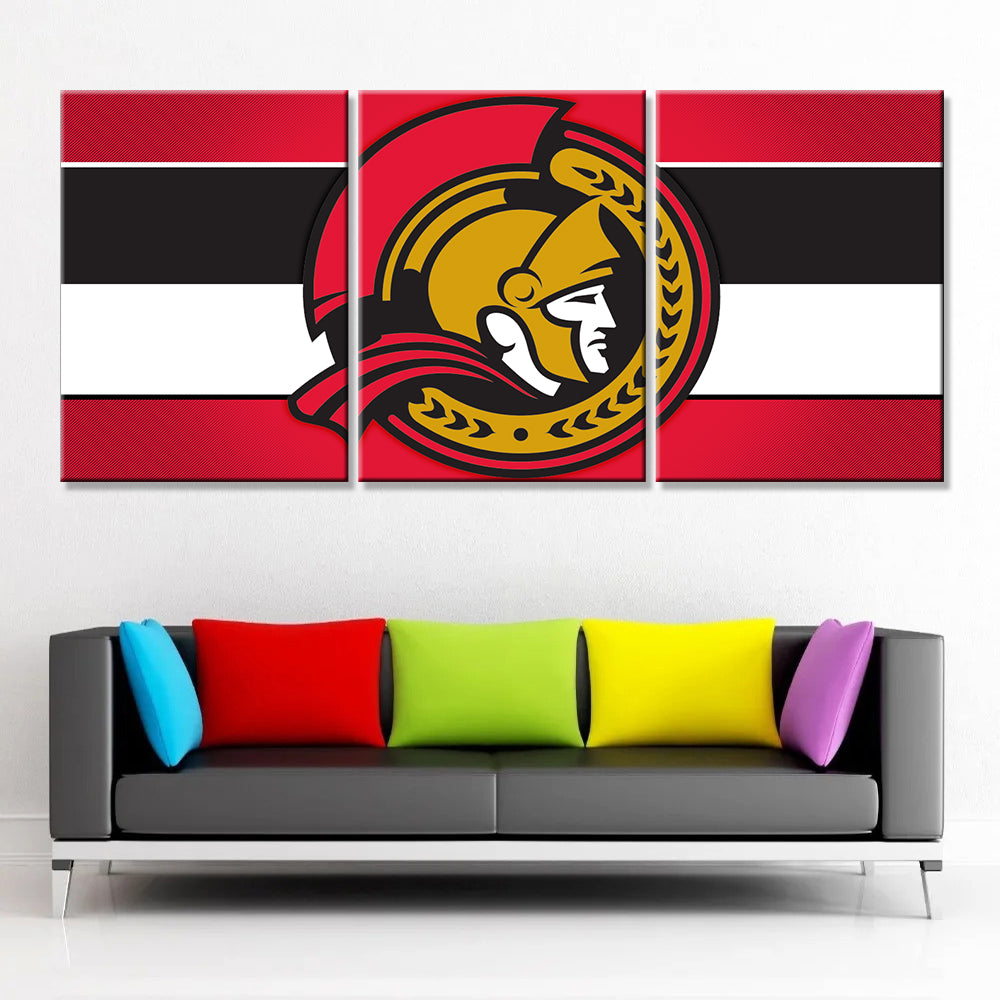 Ice Hockey Team Wall Art - IH5020 - Ottawa Senators - Ice Hockey Team Poster - Ice Hockey Team Canvas