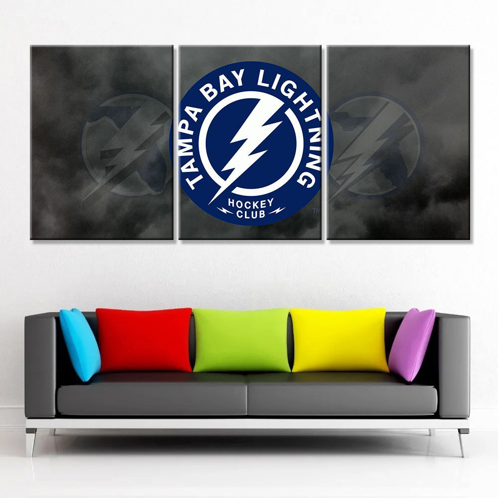 Ice Hockey Team Wall Art - IH5023 - Tampa Bay Lightning - Ice Hockey Team Poster - Ice Hockey Team Canvas