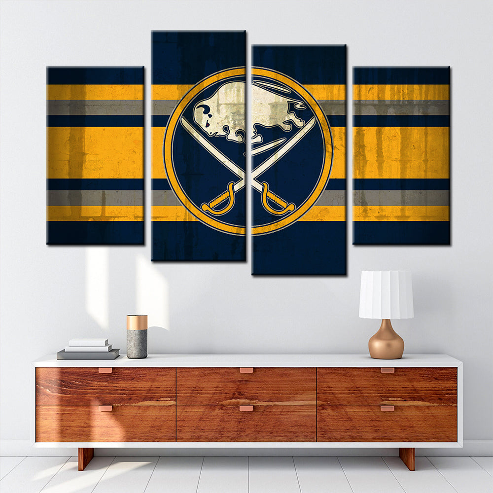 Ice Hockey Team Wall Art - IH5011 - Buffalo Sabres - Ice Hockey Team Poster - Ice Hockey Team Canvas
