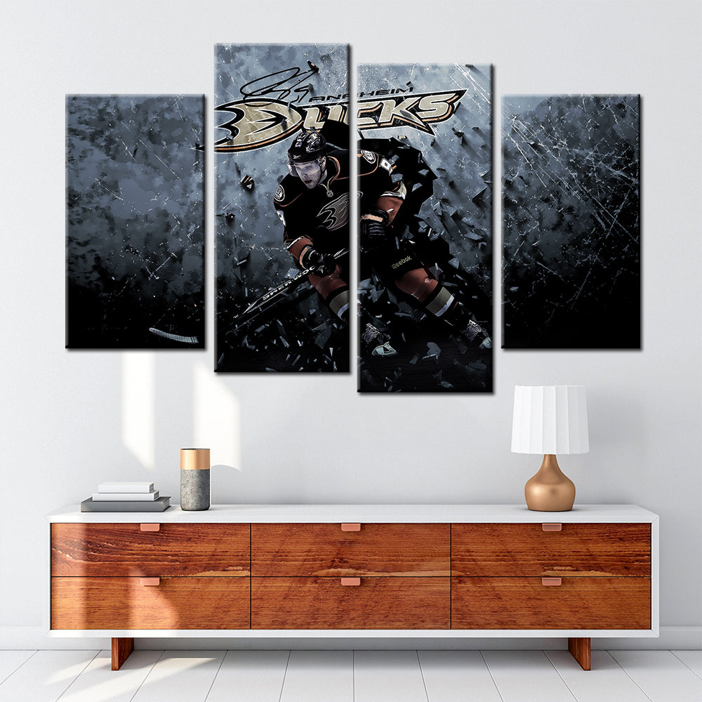 Ice Hockey Team Wall Art - IH5015 - Anaheim Ducks - Cam Fowler - Ice Hockey Team Poster - Ice Hockey Team Canvas