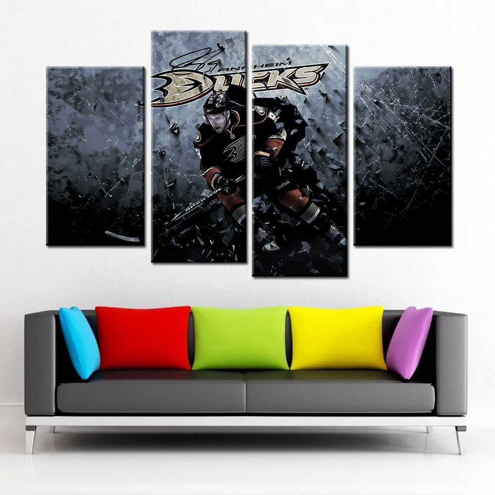 Ice Hockey Team Wall Art - IH5015 - Anaheim Ducks - Cam Fowler - Ice Hockey Team Poster - Ice Hockey Team Canvas