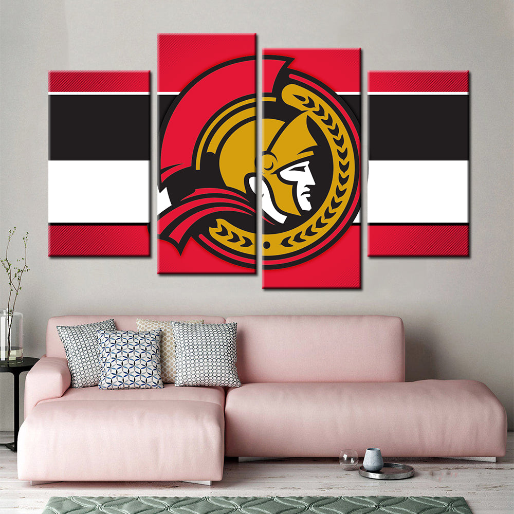 Ice Hockey Team Wall Art - IH5020 - Ottawa Senators - Ice Hockey Team Poster - Ice Hockey Team Canvas
