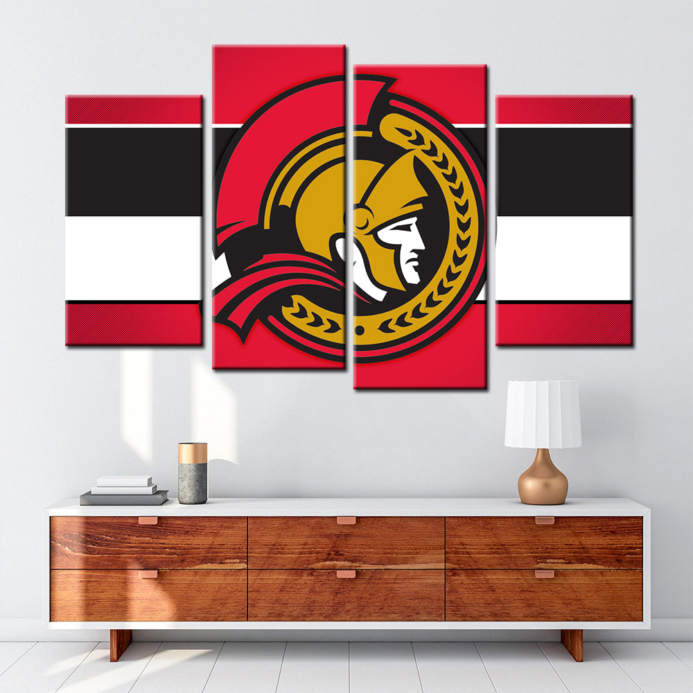 Ice Hockey Team Wall Art - IH5020 - Ottawa Senators - Ice Hockey Team Poster - Ice Hockey Team Canvas