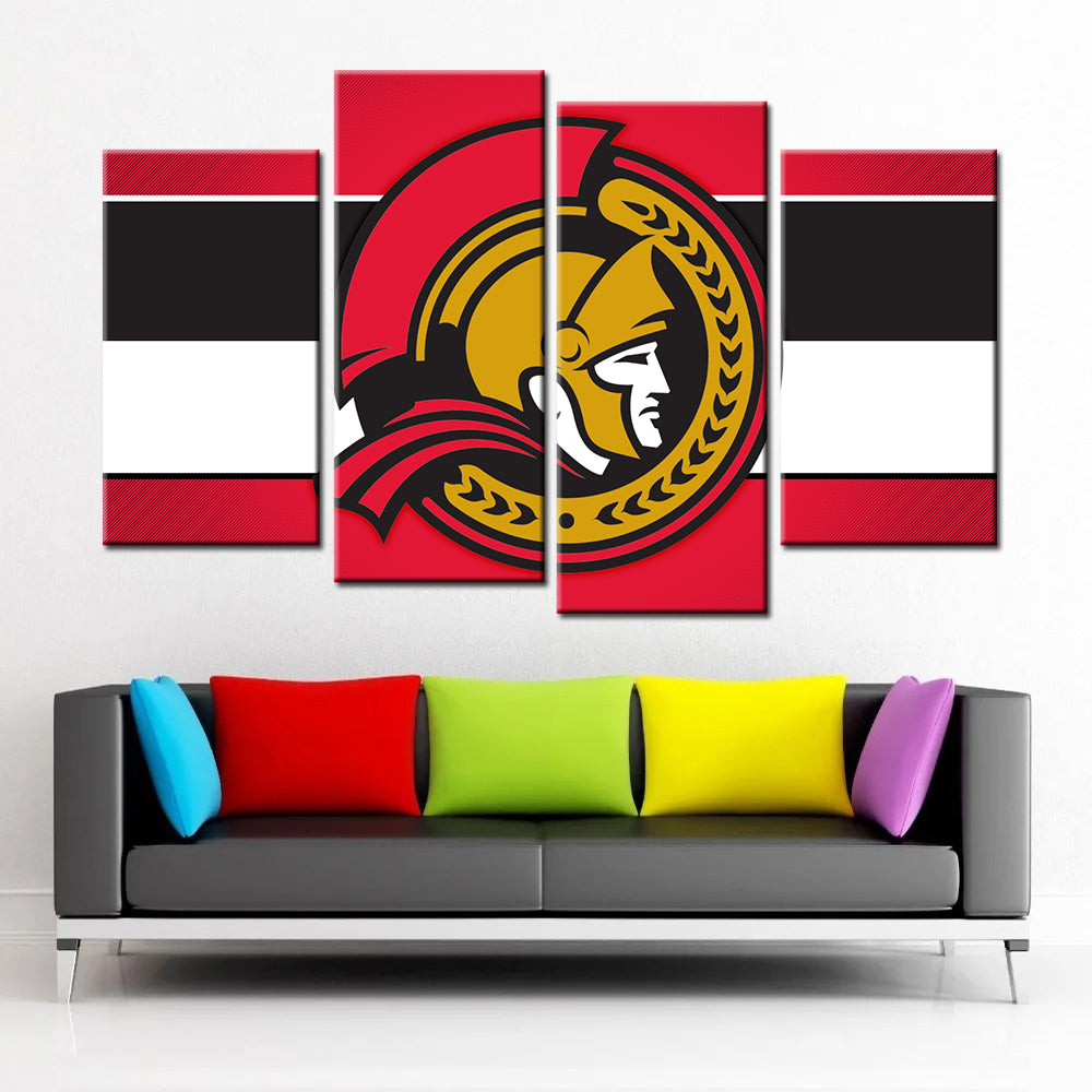 Ice Hockey Team Wall Art - IH5020 - Ottawa Senators - Ice Hockey Team Poster - Ice Hockey Team Canvas