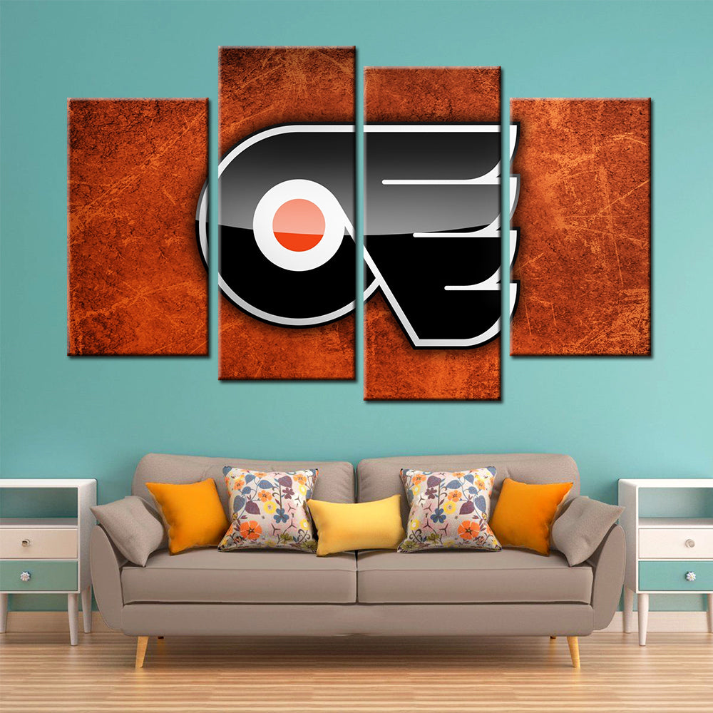 Ice Hockey Team Wall Art - IH5021 - Philadelphia Flyers - Ice Hockey Team Poster - Ice Hockey Team Canvas