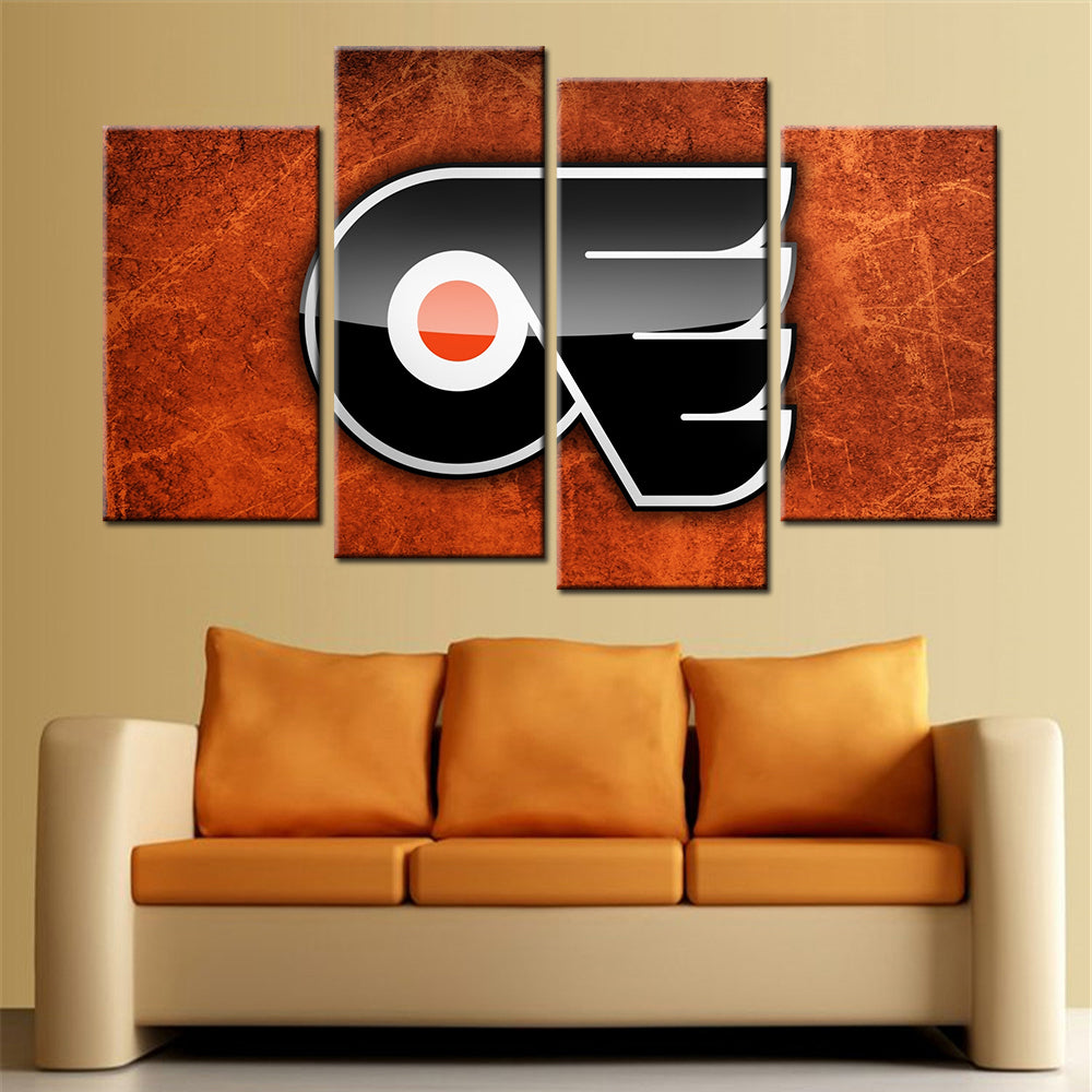 Ice Hockey Team Wall Art - IH5021 - Philadelphia Flyers - Ice Hockey Team Poster - Ice Hockey Team Canvas