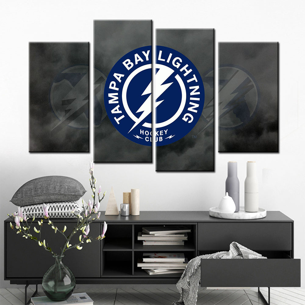 Ice Hockey Team Wall Art - IH5023 - Tampa Bay Lightning - Ice Hockey Team Poster - Ice Hockey Team Canvas